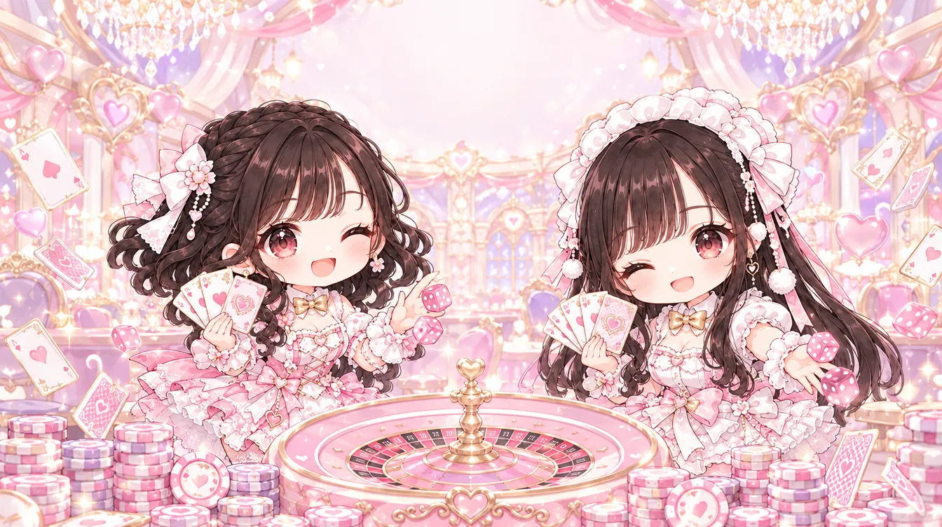 ディーラー姿のゆづきとほのか